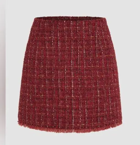 Cider TWEED MIDDLE WAIST
TASSEL MINI SKIRT