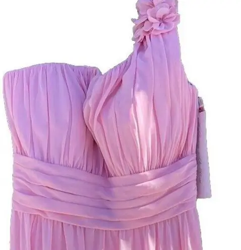 Madeline Gardner Formal Dress Women’s Sz 8 Pink Rose Long Dress MoriLee NWT
