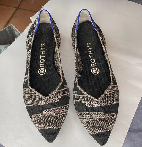 Rothy's Rothy’s gold and black