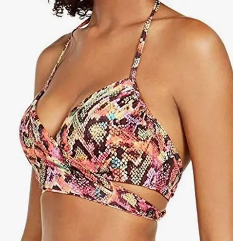 Sundazed Reptilia Simone Halter Bikini Swim Top Size undefined