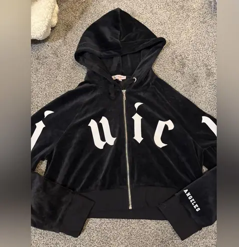 Juicy Couture  Y2K Cropped Zip Up