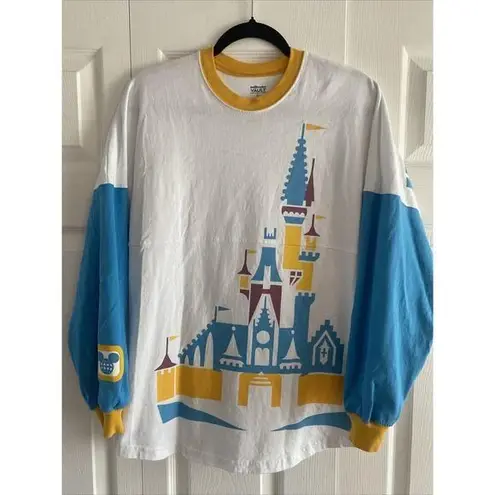 Spirit Jersey Walt Disney World Ringer Long Sleeve Vault Collection Castle Small