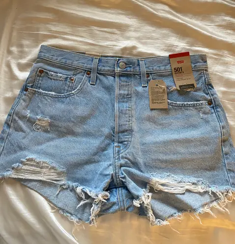 Levi's 501 High-Rise Denim Shorts