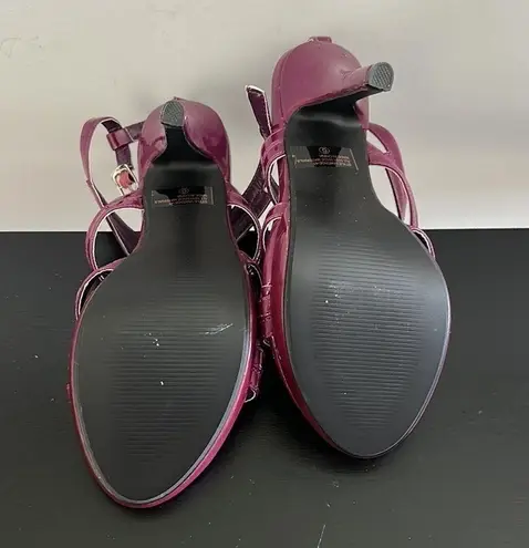 Delicacy Purple Heels Sz6