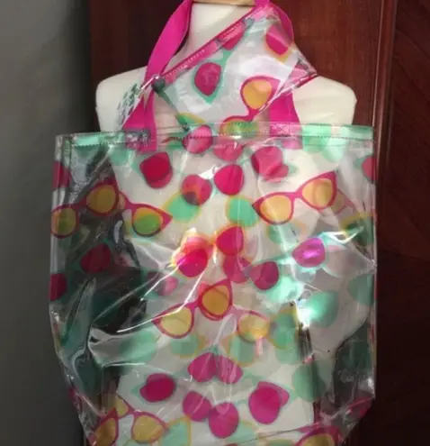 Sunglasses Theme Tote + Pouch Pink