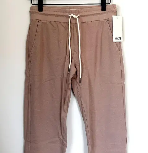 Mate the Label NWT  Rose Organic Terry Classic Jogger - Small