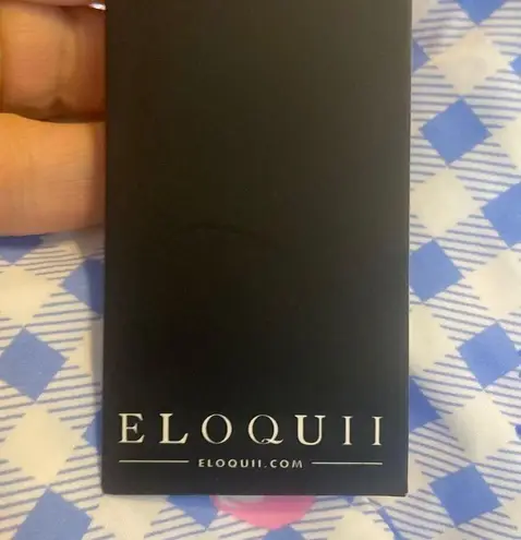 Eloquii NWT Garden Party Bikini Top 22W Blue Gingham Floral Swim Ruffle Beach