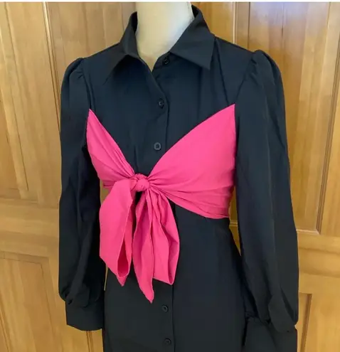 Lavishly Paris NWT, LIMITED EDITION Fall Line Women’s BowTie Shirt Dress