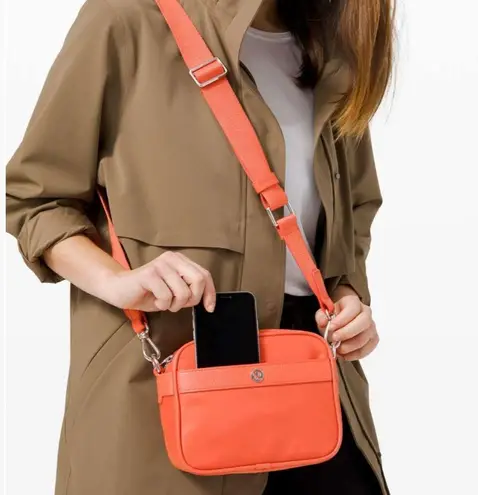 Lululemon  Now and Always Crossbody Mini in Brick Orange