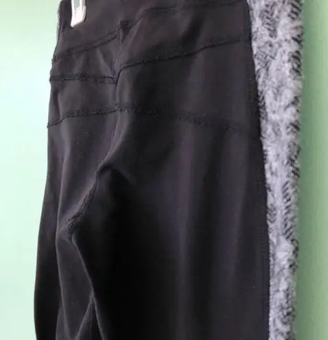 Lululemon Black & Gray Yoga Pants Full Length Leggings