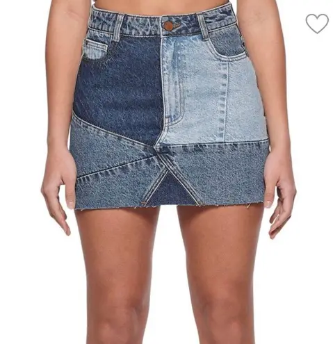 Eleven Paris Denim Mini Skirt