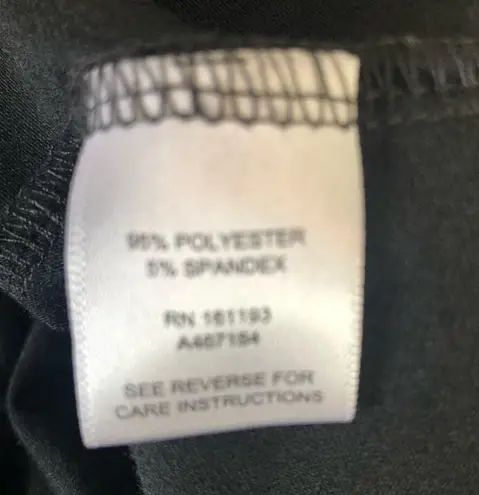 Kate & Mallory Off the Shoulder Black Tie Sleeve Midi Dress size Small