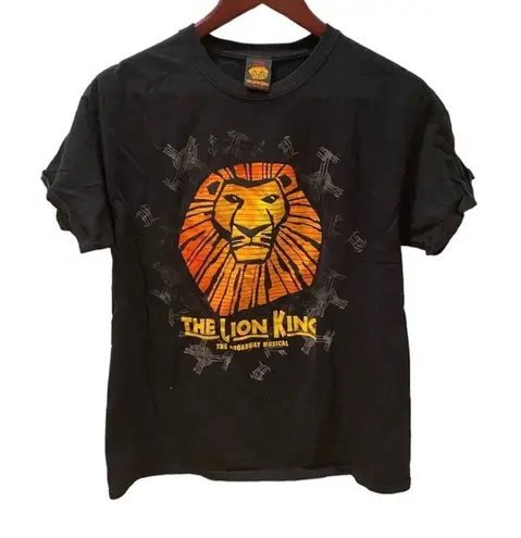 Disney Lion King Broadway Musical TShirt Black M