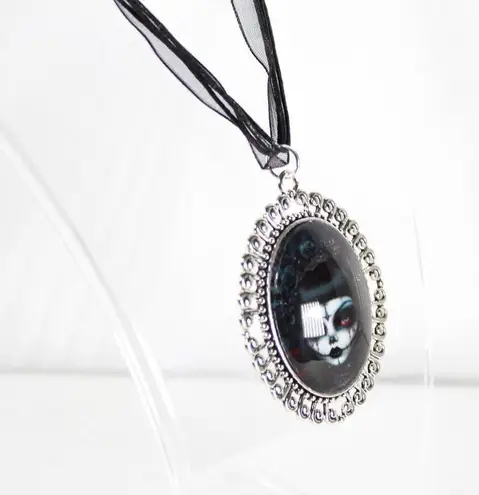 Handmade Enchanted Gothic Charm Collection Evil Doll Charm Necklace Limited Edition