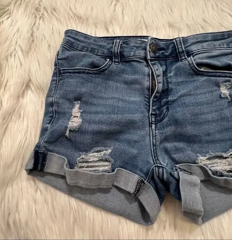 PacSun  High Rise Super Stretch Shortie Jean Short