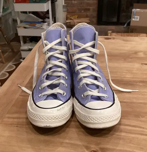 Converse Chuck Taylor Purple High Tops