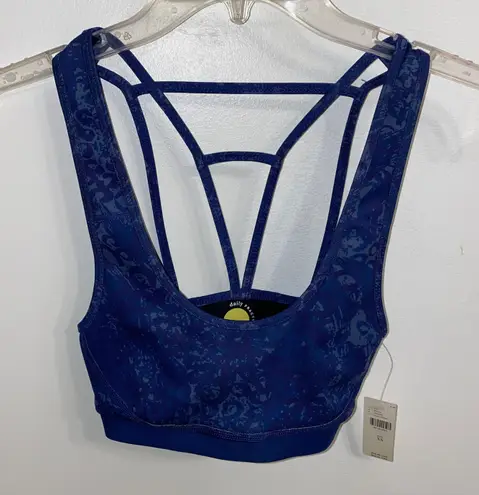 Anthropologie NWT $78  Navy Daily Practice Sofia Bra XS