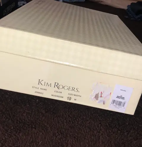 kim rogers Brown Suede Heeled Boots