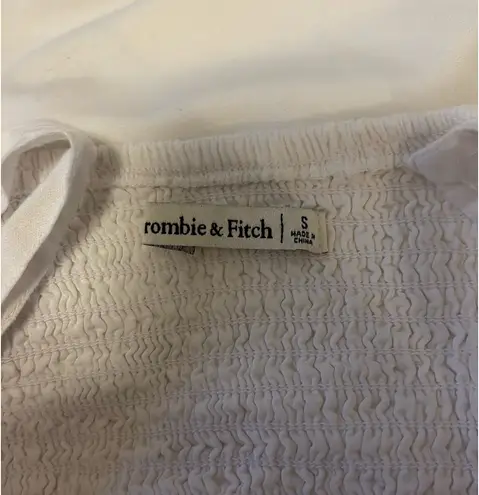 Abercrombie & Fitch Abercrombie twist front linen blend top - Image 2