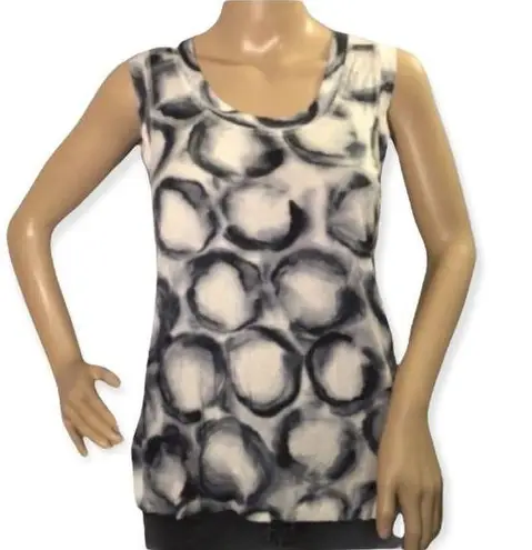 Simply Vera by Vera Wang Artsy Circles Print Tank Top Petite Medium