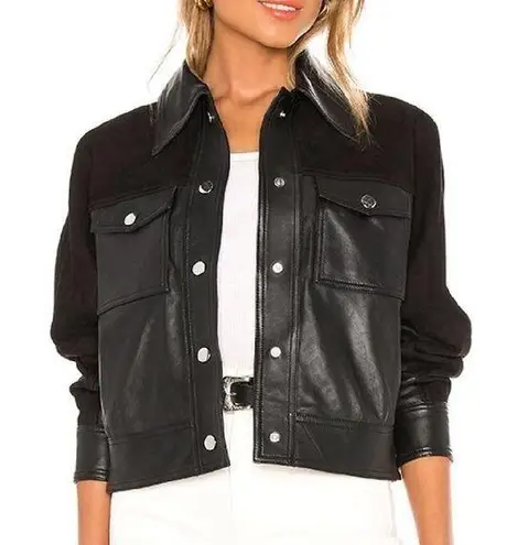 ✨HP✨ Song of Style Davi Leather Jacket Size M