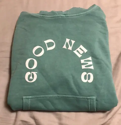 Elevated faith brand new "good news" hoodie