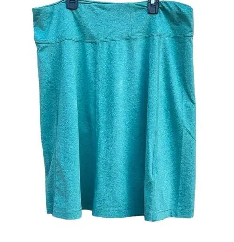 Patagonia  teal blue pencil casual skirt size large