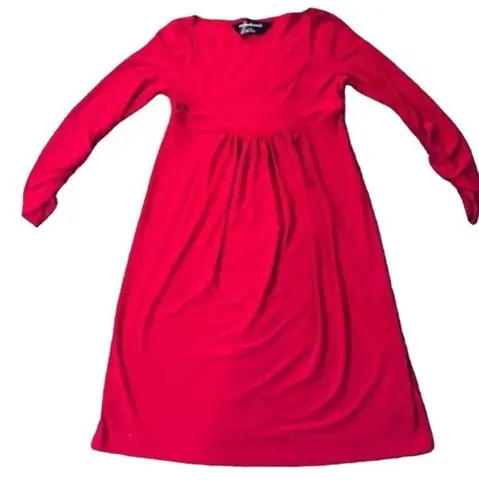 Norma Kamali Dress Womens S Used Red Stretch Excellent Used Condition