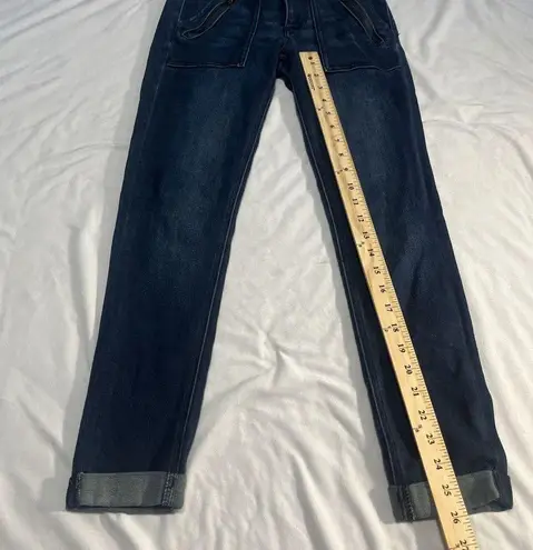 New York And Company Dark Wash Ankle Leggings Sz 0