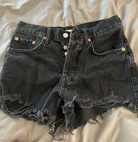 Mango jean shorts