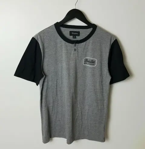 Brixton MFG Company T Shirt Skate Double Sided Graphic Tee Short Sleeve Cotton