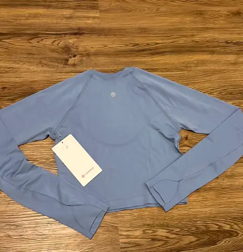 Lululemon Swiftly Tech Cropped Long-Sleeve Shirt 2.0