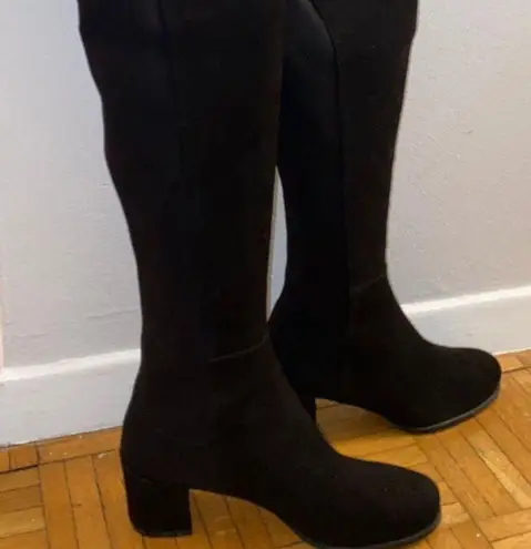 Stuart Weitzman 5050 Block Over The Knee Boots