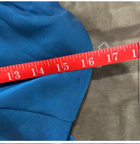 Sangria halter top dress blue size 10 y2k 90s