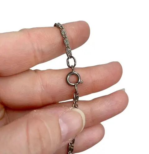 Red Faux Turquoise Triple Arrow Snail Chain Boho Tribal Necklace