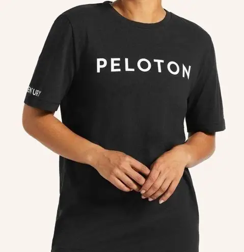 Peloton Century 100 Black Short Sleeve Tee