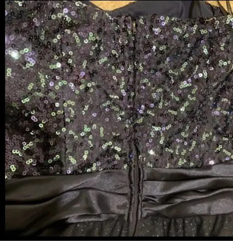 Speeckless Sequin Dress Blue Cupcake Tutu Dance Prom Junior Sz 11 Whimsygoth