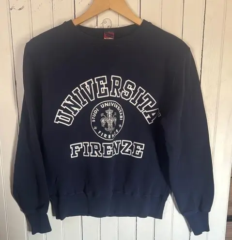 Universita Firenze Crewneck Navy Blue Size S