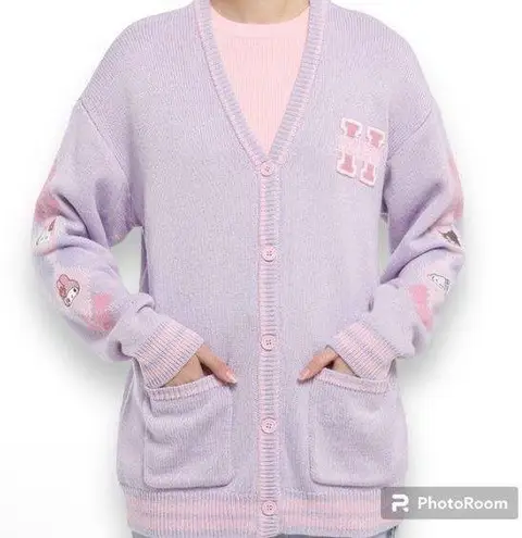 Her Universe Sanrio Hello Kitty And Friends Kogyaru Varsity Cardigan