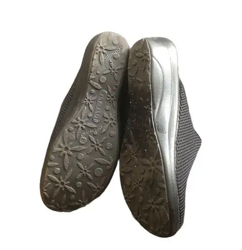 Fly Flot Open Back Clog Slipper Indoors/Outdoors Black Size Women’s 7.5