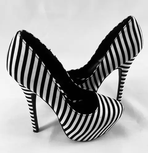 Sheikh Zebra Pint Black Size 8.5