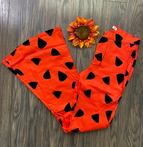 Unique Vintage NWT SMAK PARLOUR The Flintstones Bell Bottoms MEDIUM