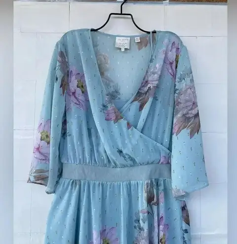 Ted Baker London Dannyel hankerchief mint fairycore dress Sz 3/12 Green