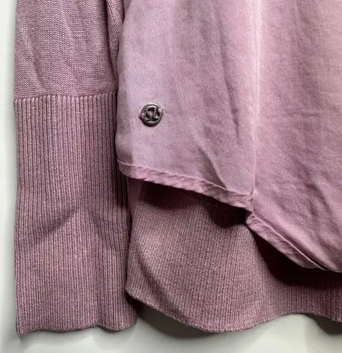 Lululemon Antoinette Still At Ease Cashlu Cashmere Blend Pullover Sweater