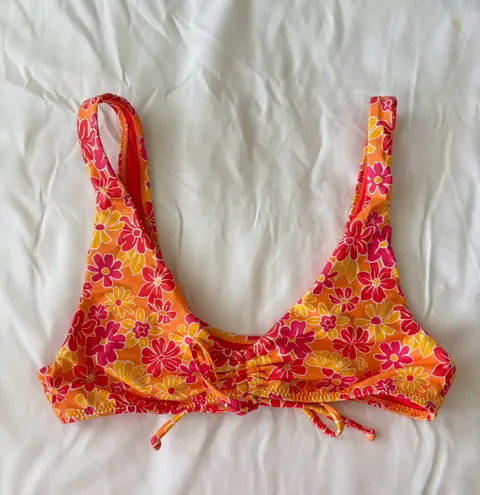 PacSun Floral Bikini Top