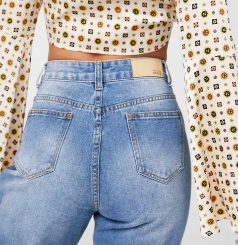 Nasty Gal Mommy High Rise Jeans