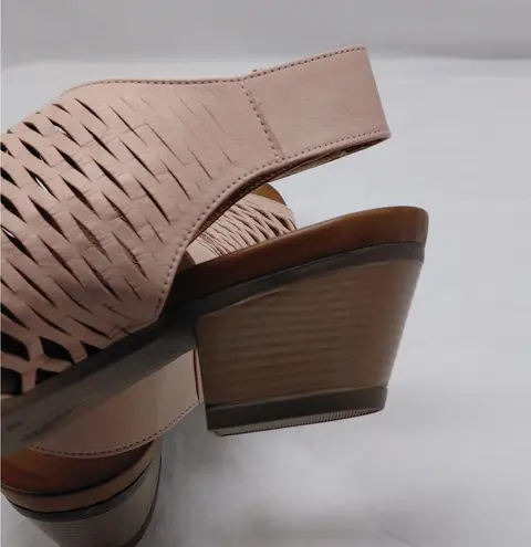 Bueno Lacey Women's Sandals Shoes Size 39(US 8.5) Pink Casual Boho Chunky Heel