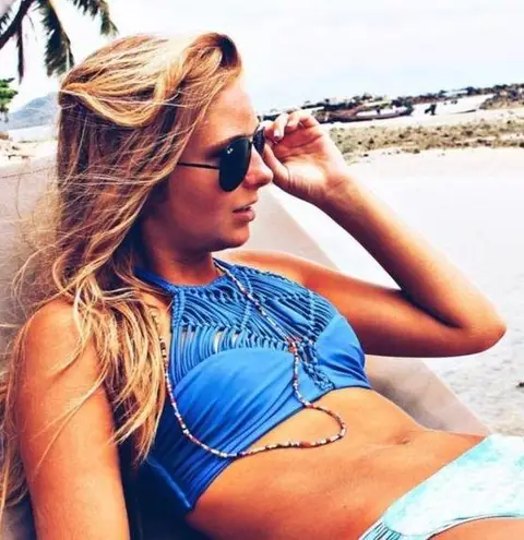 Mikoh 💕💕 Macrame Bikini ~ Waimea Woven Halter Top XL & Cayman Bottoms M NWT