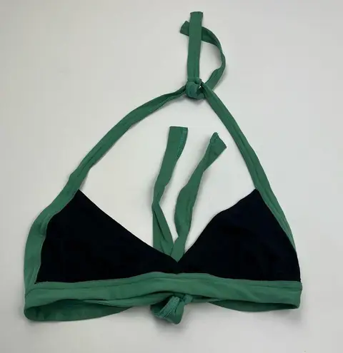 Dries Van Noten Women Gioia Black Triangle Bikini Top Swimwear Size Medium *FLAW