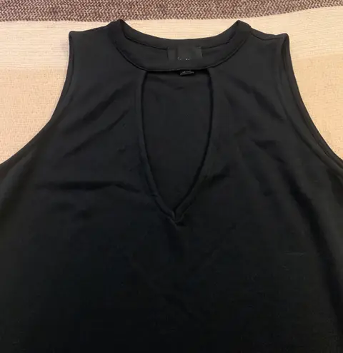 Lumière Lumiere Black Choker Bodycon Mini Dress